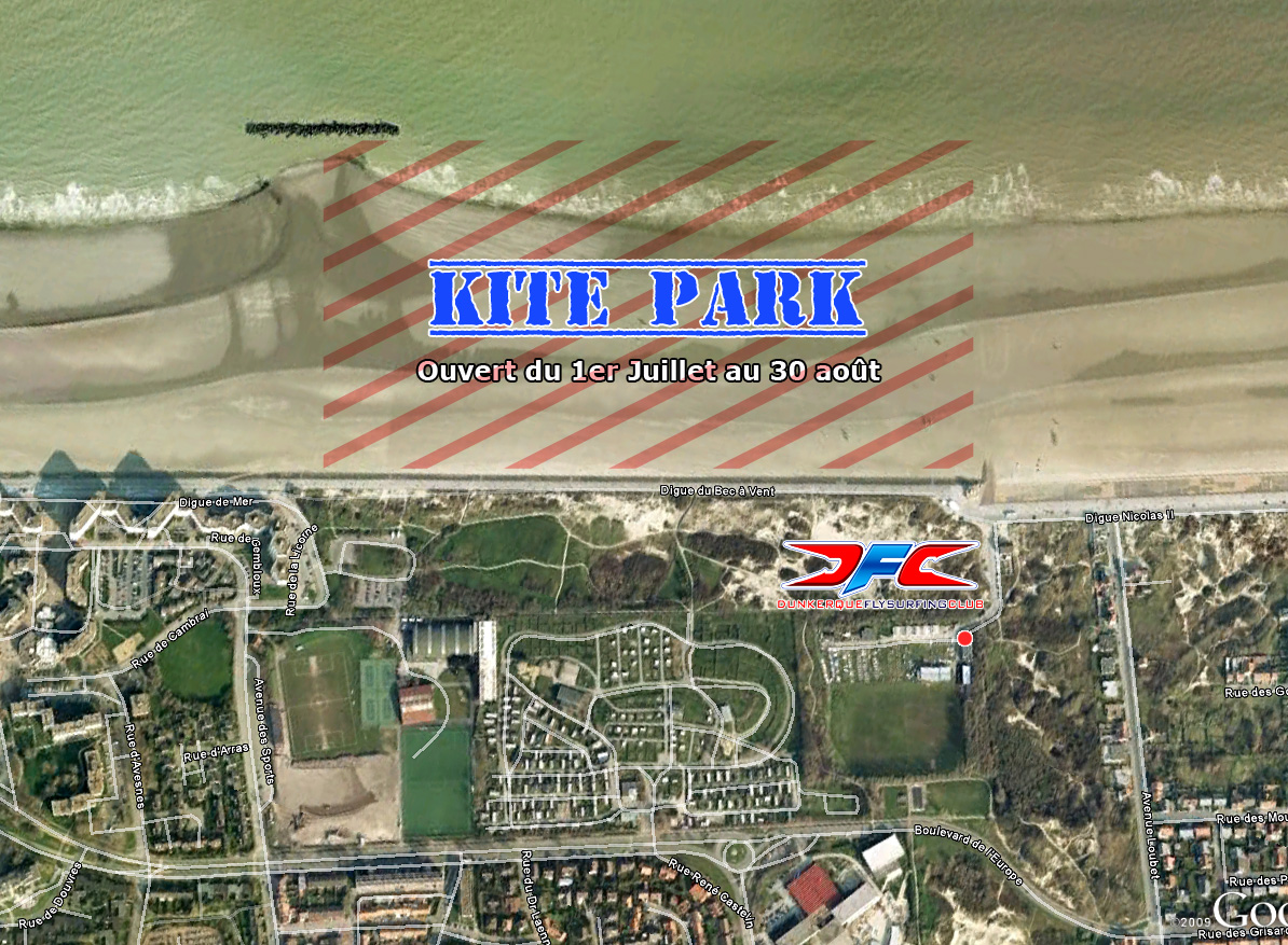 Ouverture du Kite Park 2012