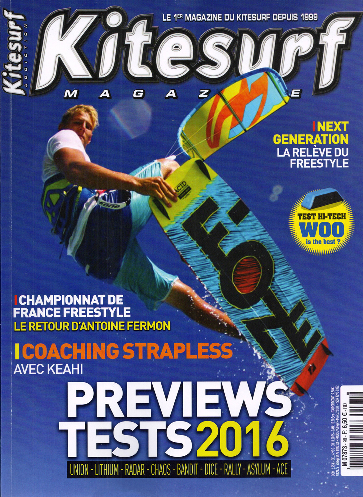 Kitesurf Magazine fait l’article sur le TKC2015